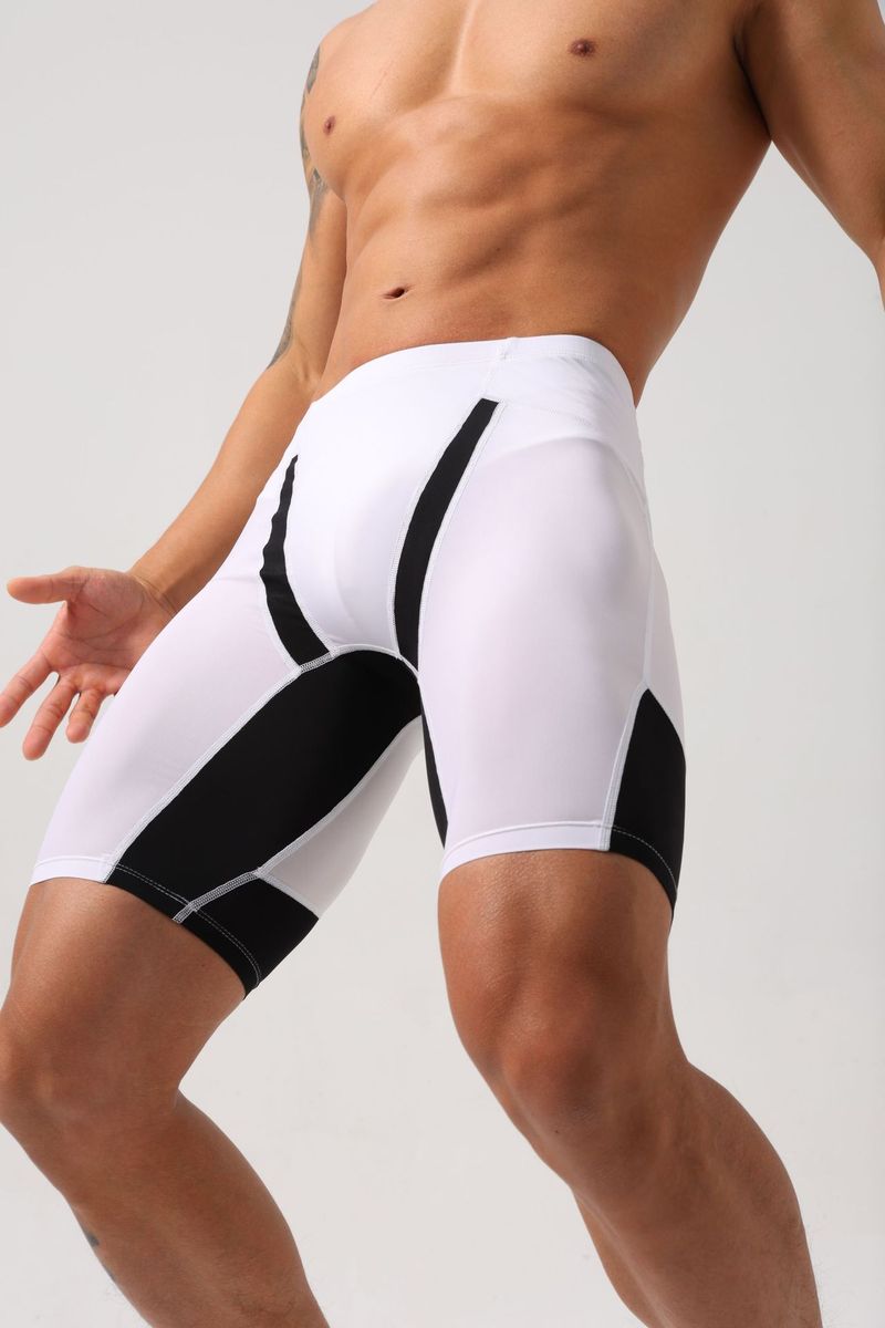 Abbigliamento da uomo, collant fitness color carne, comodi e super elasticizzati_voghion.com