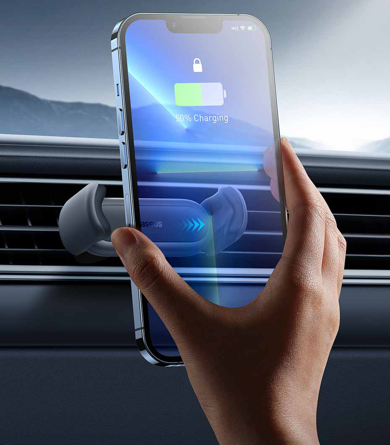 Baseus Autotelefonhalter für Universal-Handyhalter-Ständer Autotelefonständer für Auto-Luftauslasshalterung Auto-Handy-Unterstützung_voghion.com