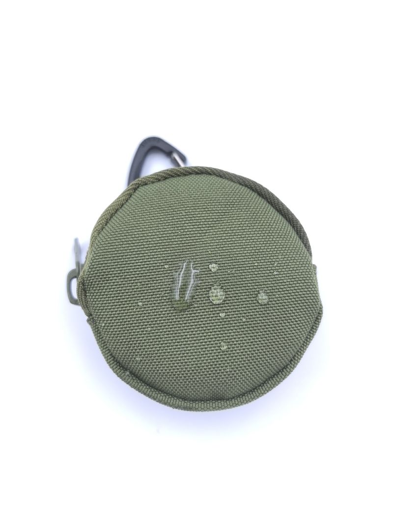 Marsupio tattico – Custodia compatta in tessuto Oxford per auricolari, chiavi e oggetti essenziali (nero, verde militare, cachi)_voghion.com