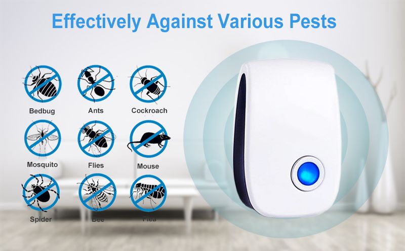 Multi Pest Ultraschall - Nagetier-/Ameisen-/Kakerlaken-Abwehrmittel_voghion.com