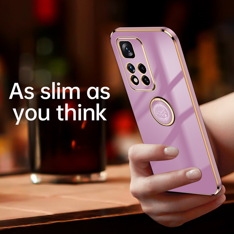 Custodia per telefono quadrata di lusso per Xiaomi Redmi note 11 t 9 10 pro max plus 10s Cover per Redmi 10 10t 9_voghion.com