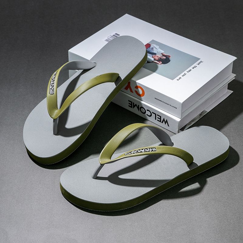 Sandali da spiaggia Cool Road, infradito dritte, casual, nuovi, estivi, antiscivolo e resistenti all'usura, da uomo_voghion.com