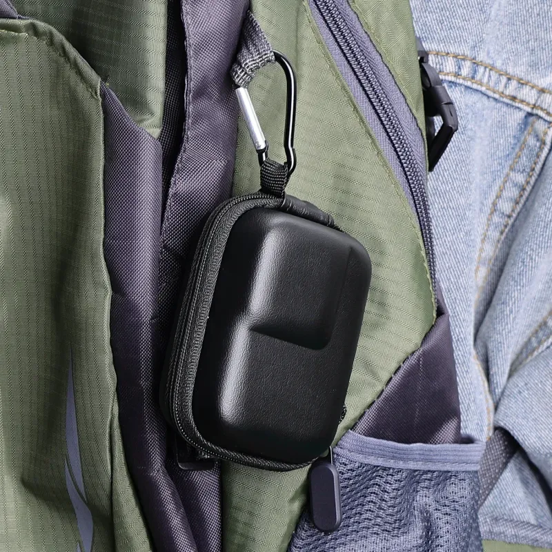 Sturdy Camera Storage Bags For Insta360 Ace Pro2 Portable Cover Hard Shell With Carabiner Anti-lost Waterproof Protector_voghion.com