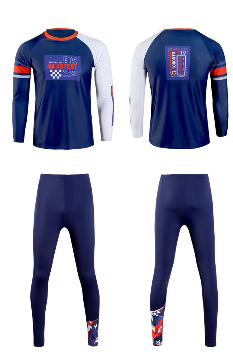 Familienkleidung Ein Badeanzug mit drei oder vier geteilten Röcken für Jungen und Mädchen, Badeanzug im Insta-Stil, Strandhose mit heißen Quellen, Kinderbadeanzug_voghion.com