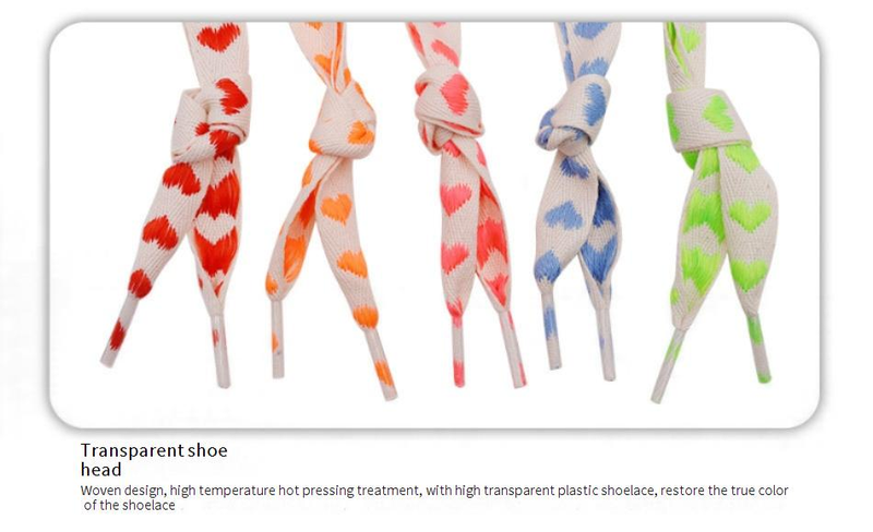 Love Ribbon Scarpe con lacci colorati alla moda Scarpe in tela Felpa con cappuccio Corda_voghion.com