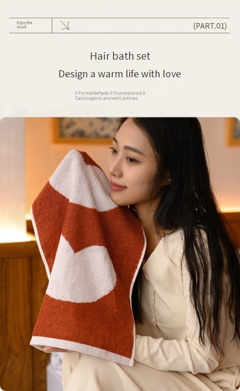 Gesichtshandtuch aus reiner Baumwolle, sehr saugfähig und schnelltrocknend, superweich_voghion.com