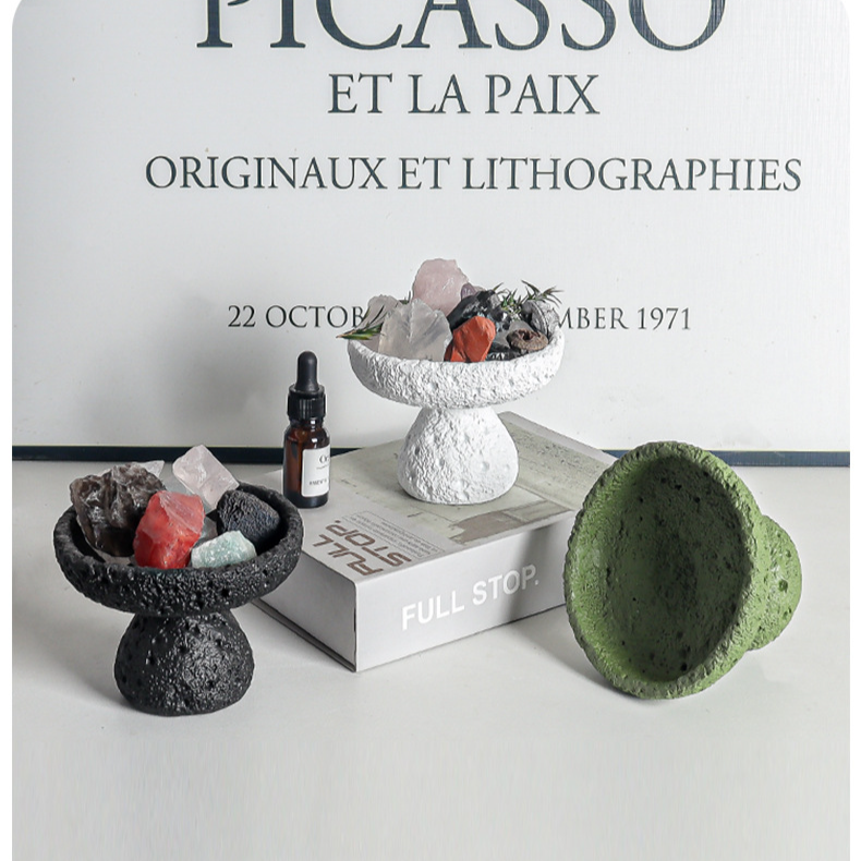 Flammenloser und sicherer Duftstein, Haushaltskristallstein, Nische, fortschrittliche Ornamente, feuerfrei, langlebige Aromatherapie-Behälterplatte_voghion.com