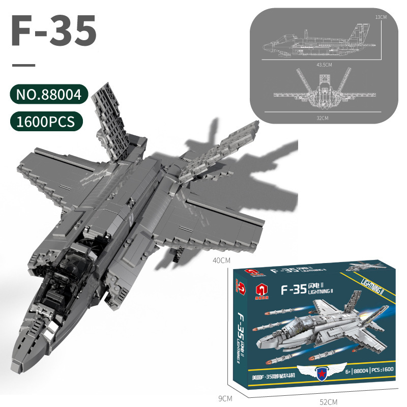 Blocchi da costruzione compatibili con aerei militari LEGO - Modello di caccia J-15 e F-22 Raptor, giocattolo STEM fai da te con mattoncini piccoli per ragazzi e adolescenti (oltre 800 pezzi)_voghion.com