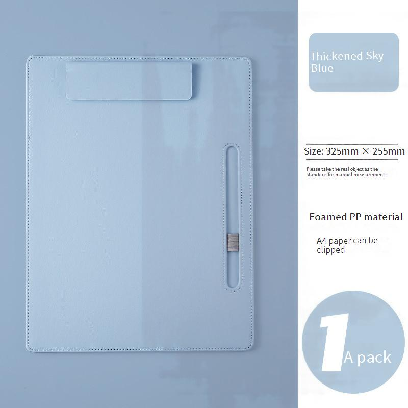 Tableau d'écriture professionnel A4 avec porte-stylo – Idéal pour les étudiants, le bureau et les réunions d'affaires – Option de logo personnalisable_voghion.com