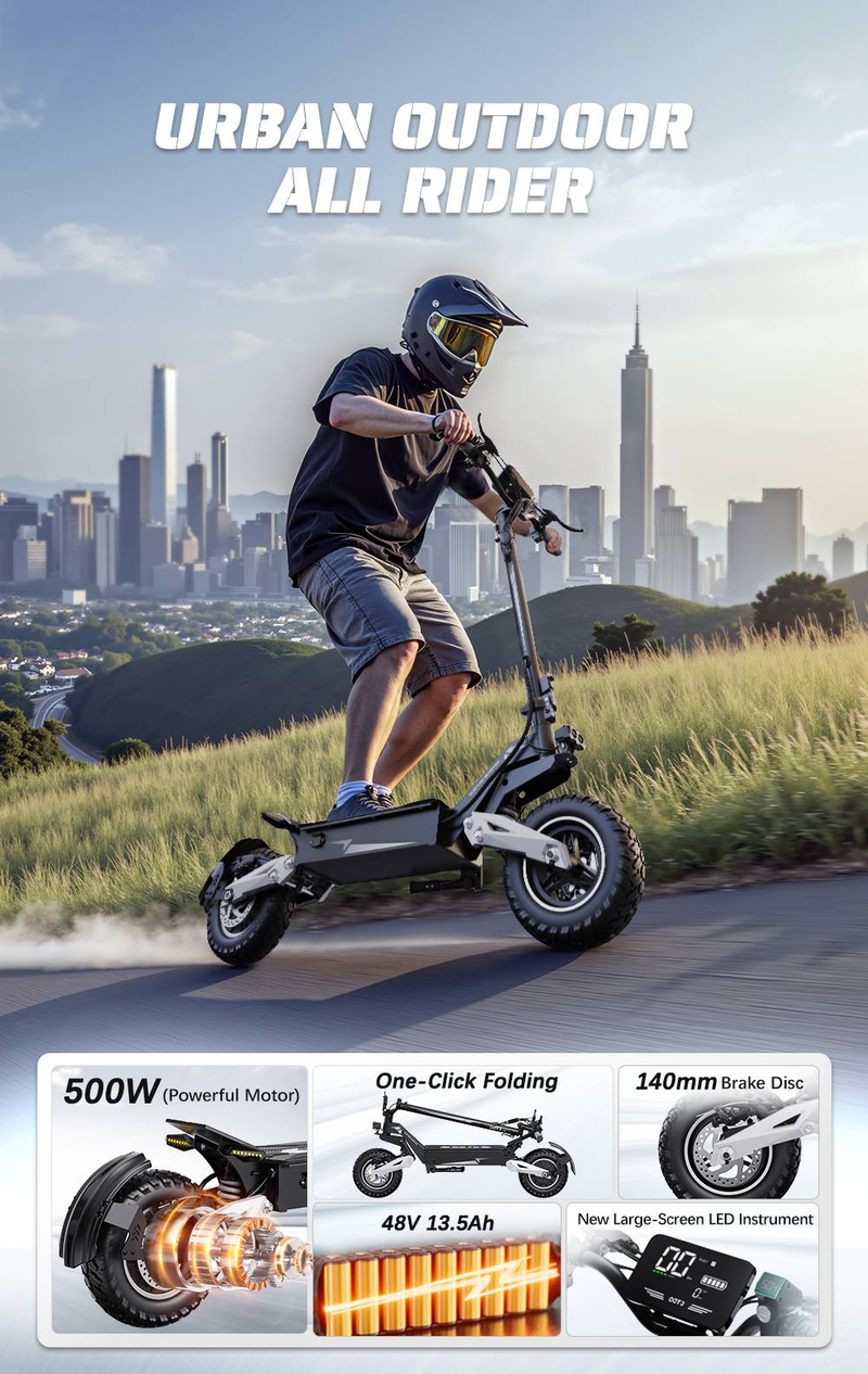 Bicicleta eléctrica OOTD T10 de dos ruedas, motor de 250 W, autonomía de 45 km, batería extraíble, resistencia al agua IPX4, certificación CE, EN15194, sillín cómodo para ciudad._voghion.com