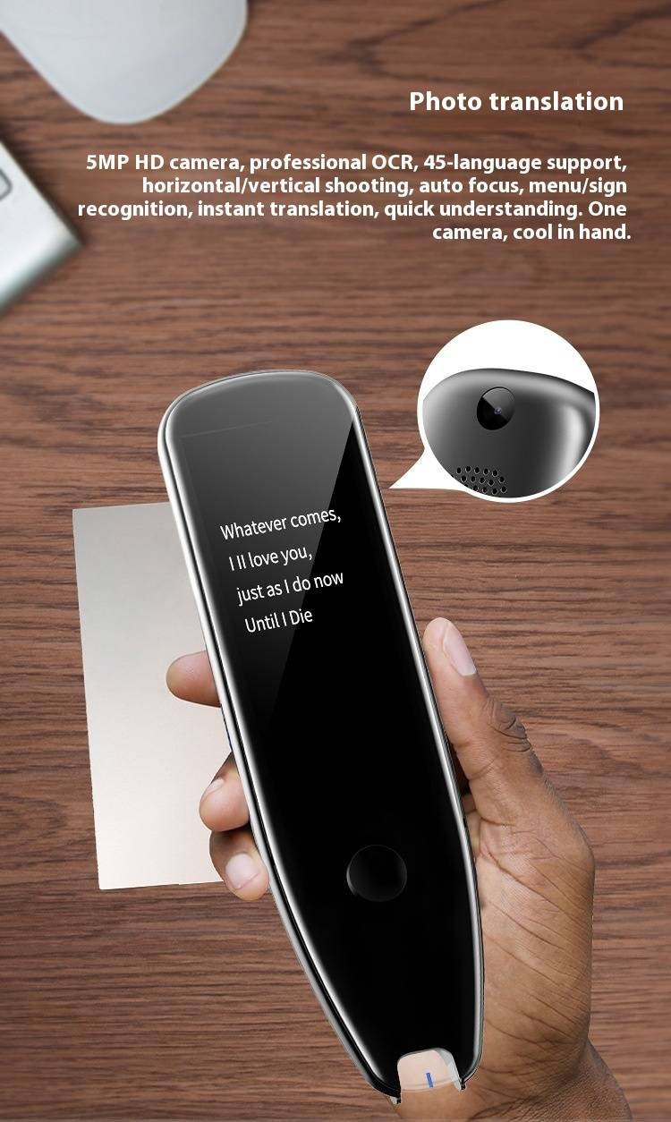 X5Pro Mehrsprachiger Scan-Übersetzerstift mit Offline-Übersetzung, Unterstützung für Kantonesisch und traditionelles Chinesisch, Collins Englisch-Japanisch-Wörterbuch_voghion.com