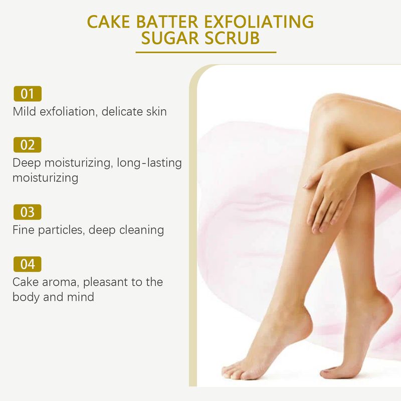 West&Month Exfoliating Scrub, Gentle Exfoliating Dead Skin Hydrating Exfoliating Scrub_voghion.com