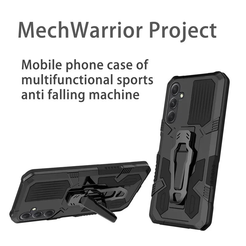 Armor Belt Clip Stand Case For Samsung Galaxy S24 S23 S22 Ultra FE Plus Shockproof Protective Cover Fundas Capa Shell_voghion.com