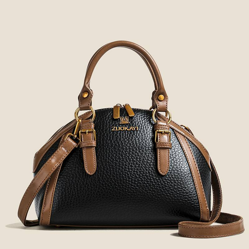 Ms ZUOKAYI's shell handbag, high-quality fashion shoulder bag, suitable for business PU leather handbags_voghion.com