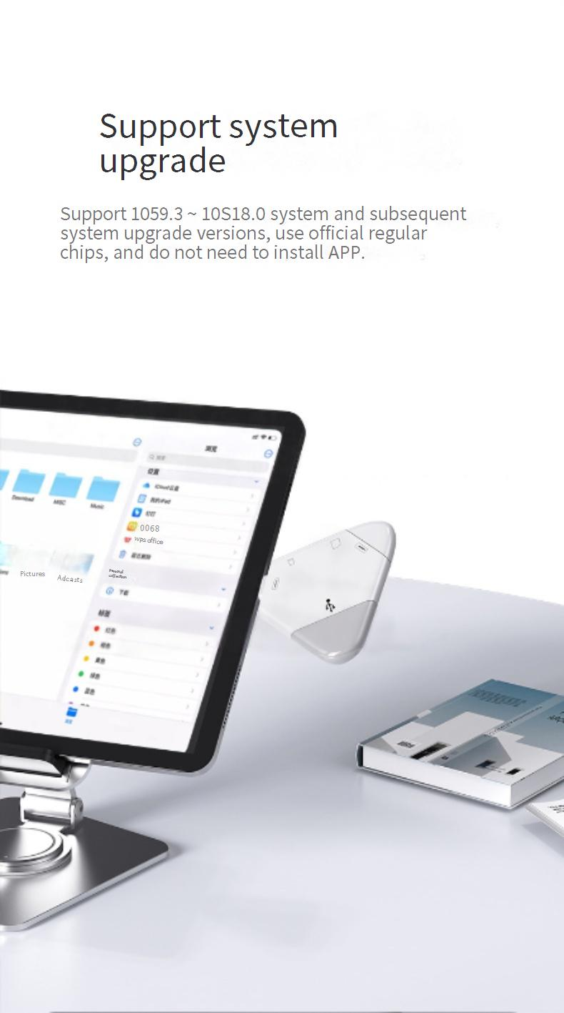 Universal Magnetic Card Reader For IPhone/Type-C/USB Computers & Android Tablets – SD/TF Card Compatible_voghion.com