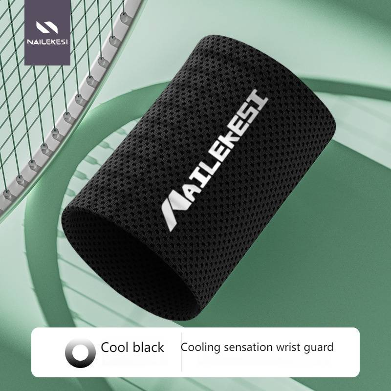 Unisex Sports Wristband Sweat Absorbent & Cooling Towel – Quick-Dry Gym Accessories For Running, Tennis & Summer Workouts_voghion.com