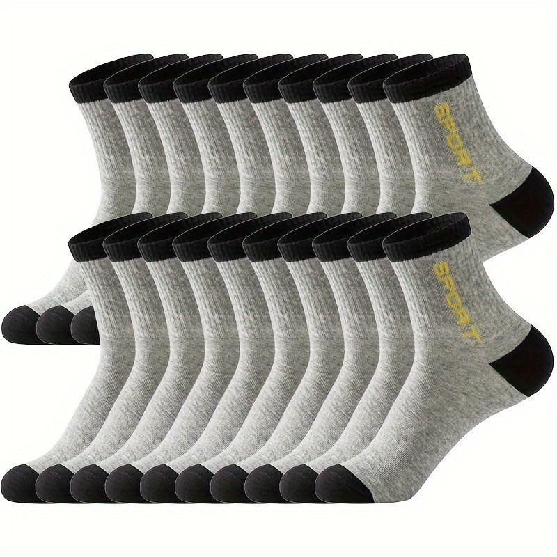 Men's Performance Running Socks – Moisture-Wicking, Anti-Odor & Cushioned For Sports & Daily Wear_voghion.com