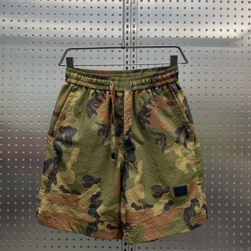 Vêtements d'été pour hommes, minces, respirants, protection solaire, capuche, manches courtes, short, costume deux pièces, tendance, simple, couleur unie, ample, décontracté_voghion.com