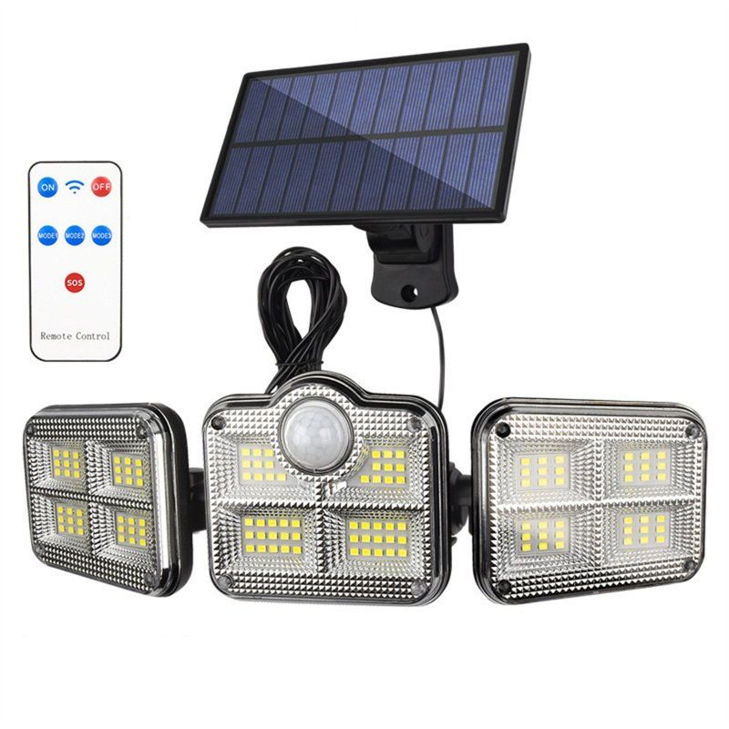 122led Solar Light With RC 2400mah Lithium Battery Outdoor Waterproof Garden Street Lamps Spotlight TG-TY07508_voghion.com
