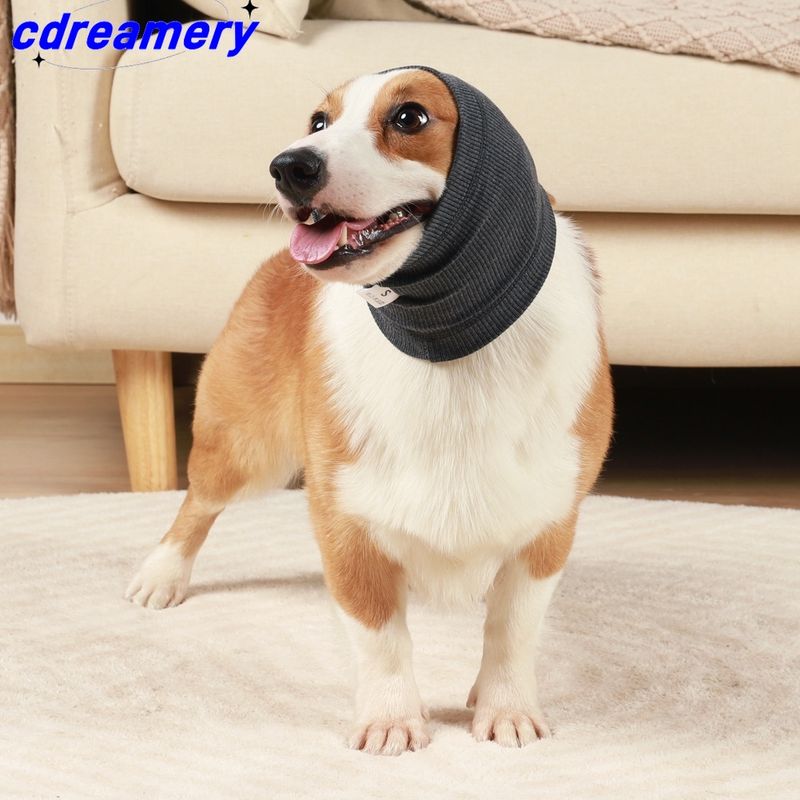 Paraorecchie per toelettatura cani, fascia calda, copriorecchie, antirumore, insonorizzante, per il bagno degli animali, silenzioso e asciutto, accessorio per animali domestici._voghion.com