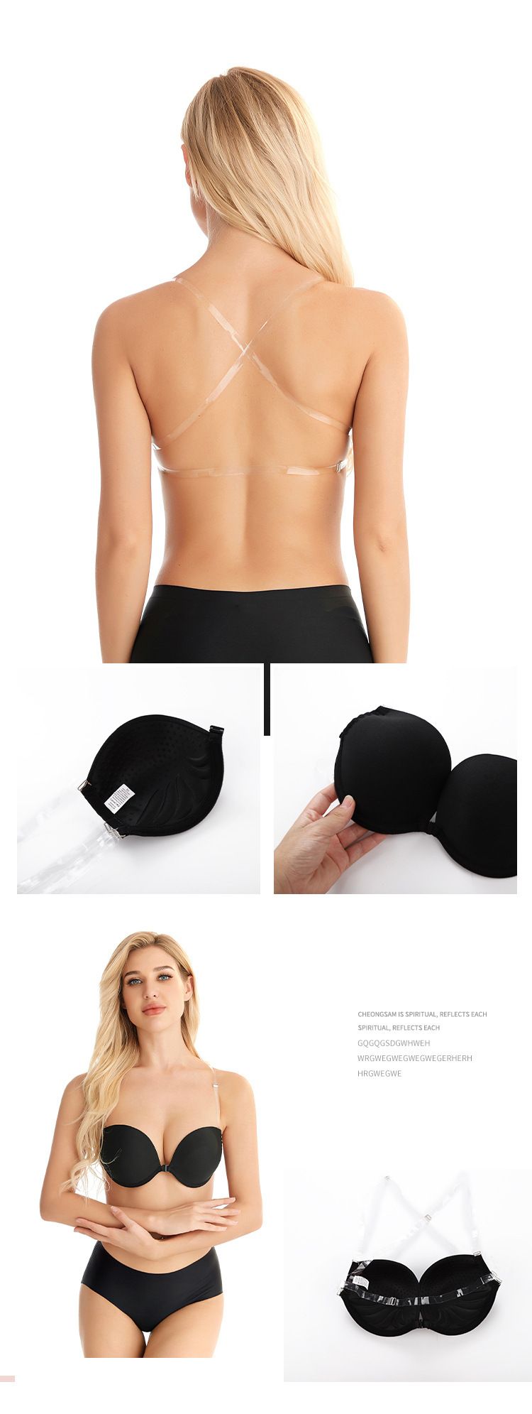 Roupas femininas Roupa íntima para mulheres, sexy e charmosa cross-border Roupa íntima para mulheres, sexy e charmosa, reunida para evitar a exposição_voghion.com