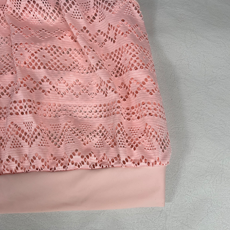 Strój kąpielowy z rozcięciem, obcisłe bokserki z szelkami, konserwatywny strój kąpielowy dla kobiet_voghion.com