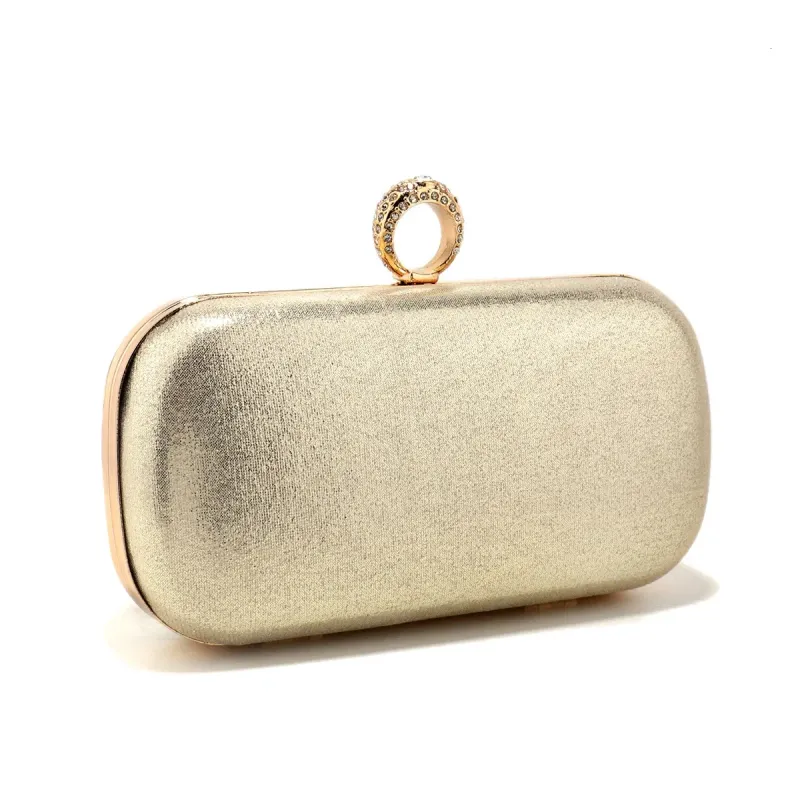 Borse da sera da donna con anello, per feste e matrimoni, con glitter, con scatola portaoggetti con diamanti 250529l_voghion.com