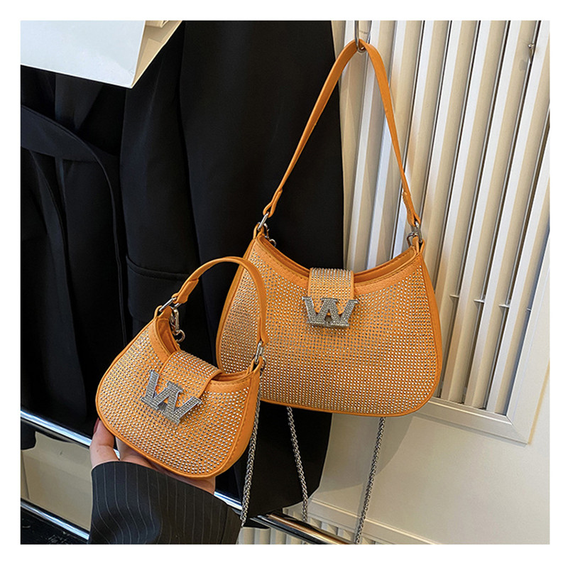 2023 nuove borse per le donne designer mini borsa a tracolla con strass borsa da sera borsa a tracolla con catena_voghion.com