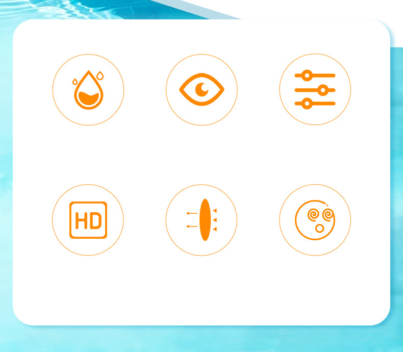 Mehrfarbige, komfortable Antibeschlag-Schwimmbrille aus Silikon, grenzüberschreitender, hochauflösender Augenschutz, wasserdichte Schwimmbrille_voghion.com