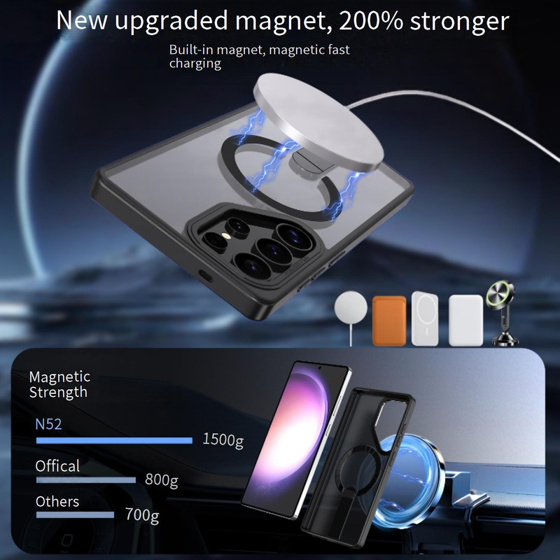 Phone Case & Covers New Product Suitable Full Flat Vertical Bracket Mobile Phone Cover Google 10pro Simple Magnetic Suction Anti Fall Shell_voghion.com