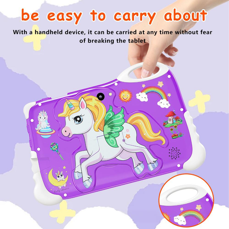 7-inch Kids Learning & Gaming Tablet Storage Android Tablet With Parental Control_voghion.com