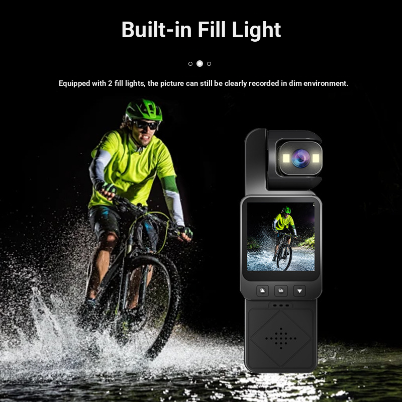 Portable WiFi Action Camera With Recording – 1080p HD Video, Night Vision, Built-in Mic, Ideal For Sports & Outdoor Adventures_voghion.com