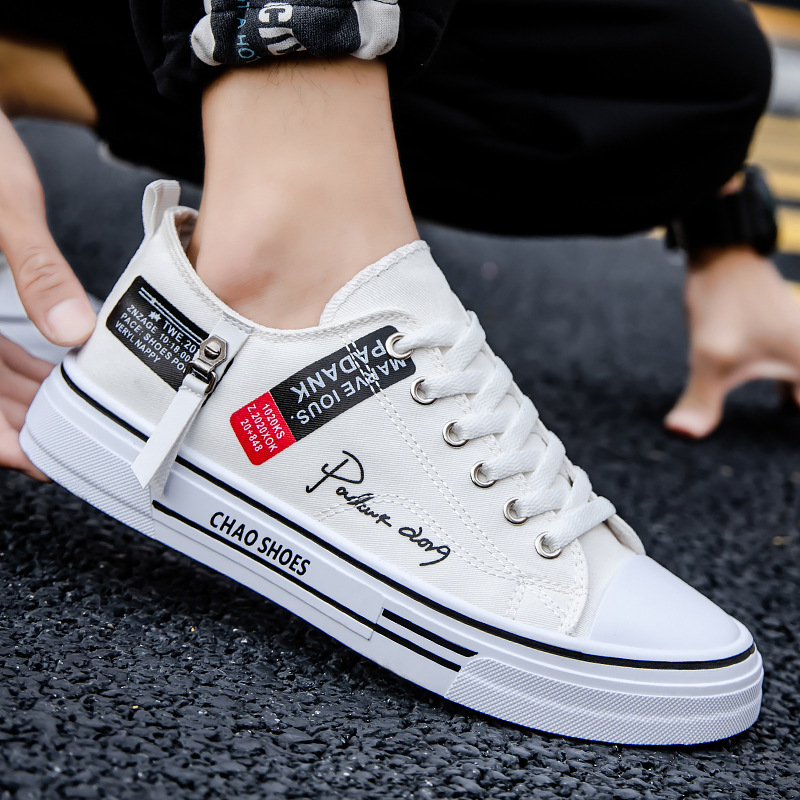 Nuove scarpe in tela traspirante per la primavera 2025, scarpe casual in tessuto da uomo, scarpe da ginnastica basse leggere e alla moda_voghion.com