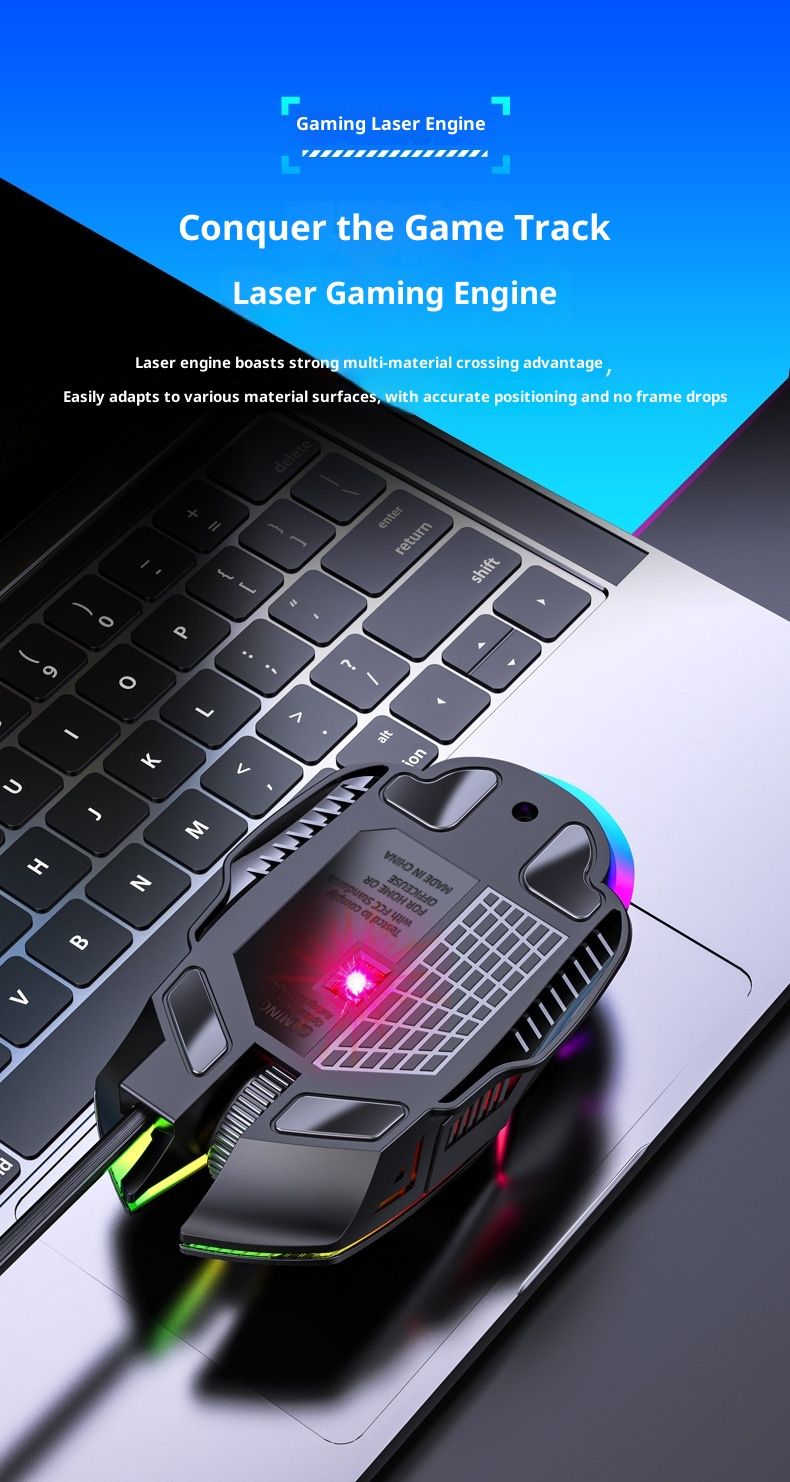 Digitex Digitex New Private Model Wired With Light Silent Mouse For Office And Gaming Universal_voghion.com
