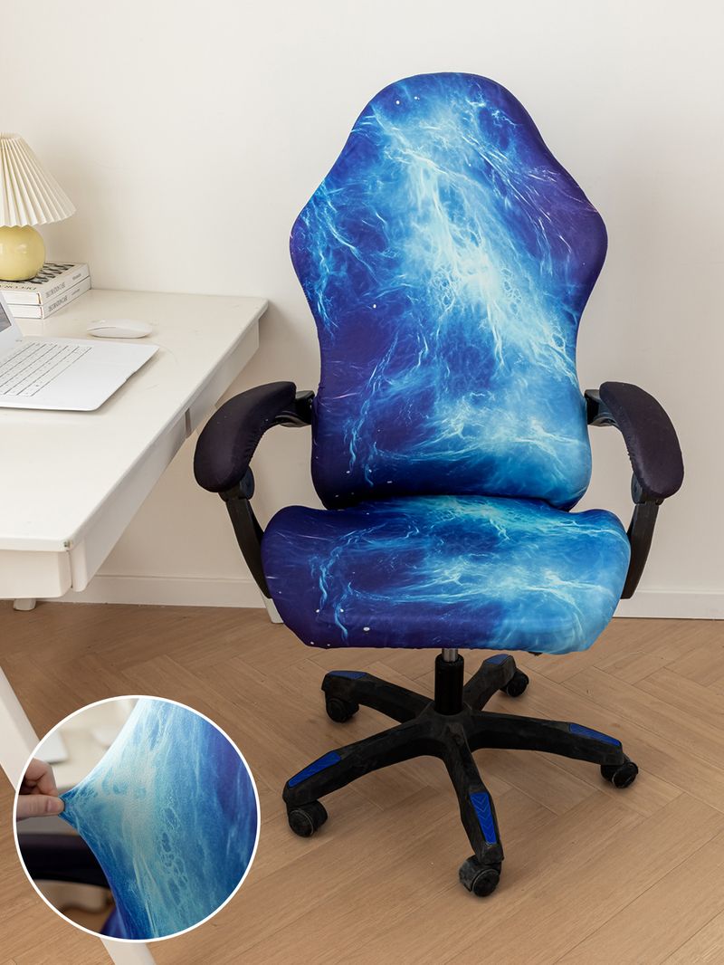 Coprisedia da gioco in poliestere di alta qualità: design stampato elegante, vestibilità universale per sedie da corsa/ufficio (antiscivolo e antipolvere)_voghion.com