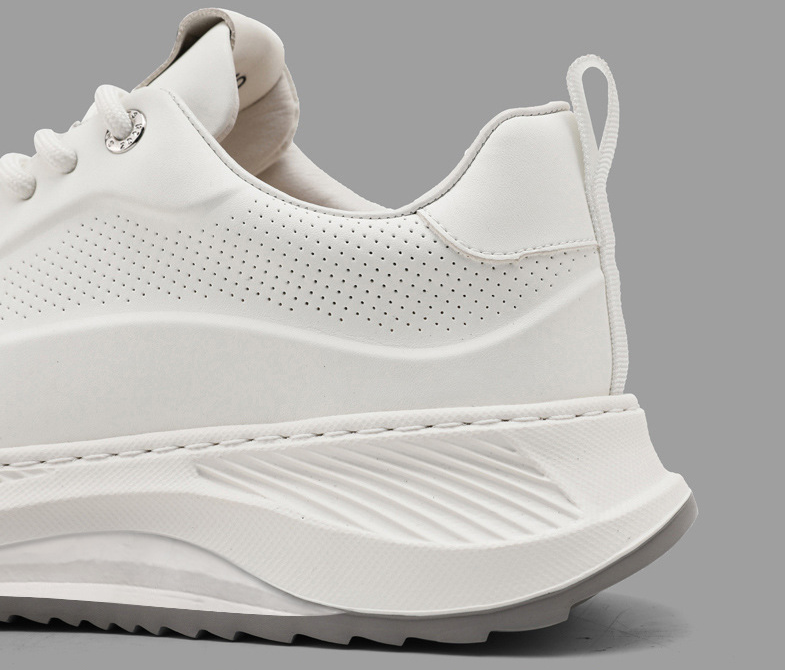 2024 autumn and winter men's plus size leather sports and leisure shoes Korean version height increasing dad trendy shoes_voghion.com