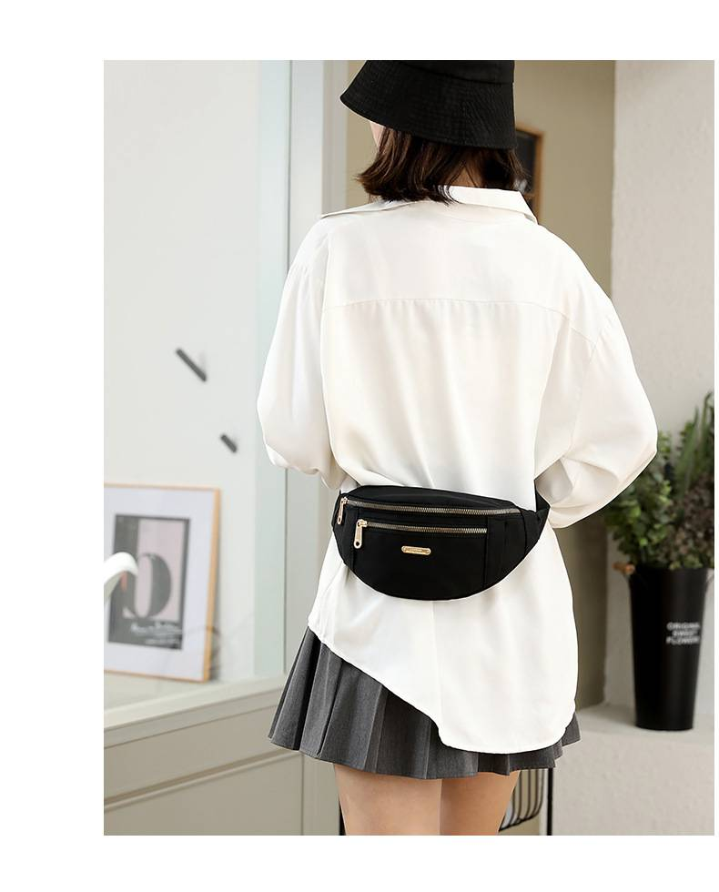 Geantă de umăr cu temperament Joker de buzunar pentru femei, coreeană, casual, Oxford, din pânză, cu mai multe straturi, pentru schimbarea telefonului mobil, crossbody_voghion.com