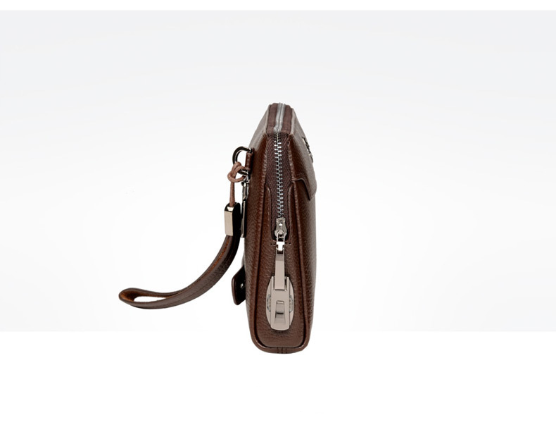 Męska torba kopertówka PU Casual Business Anti Theft Password Lock Clutch Bag One Piece Drop Shipping_voghion.com