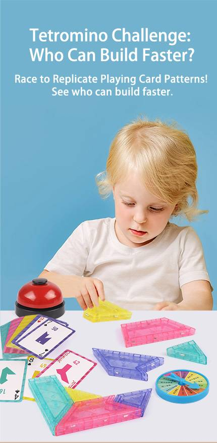 3D Magnetic Tangram Puzzle: Educational Toy To Develop Spatial Skills_voghion.com