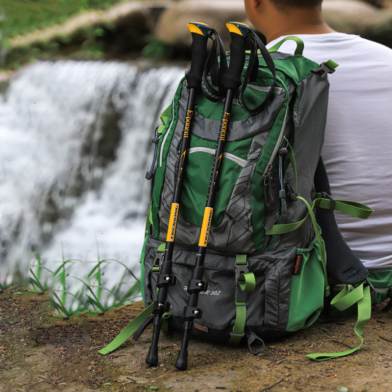 Authentieke Abuda Outdoor Trekking Pole Ultra Light Externe Lock 7075 Materiaal Wandelstok_voghion.com