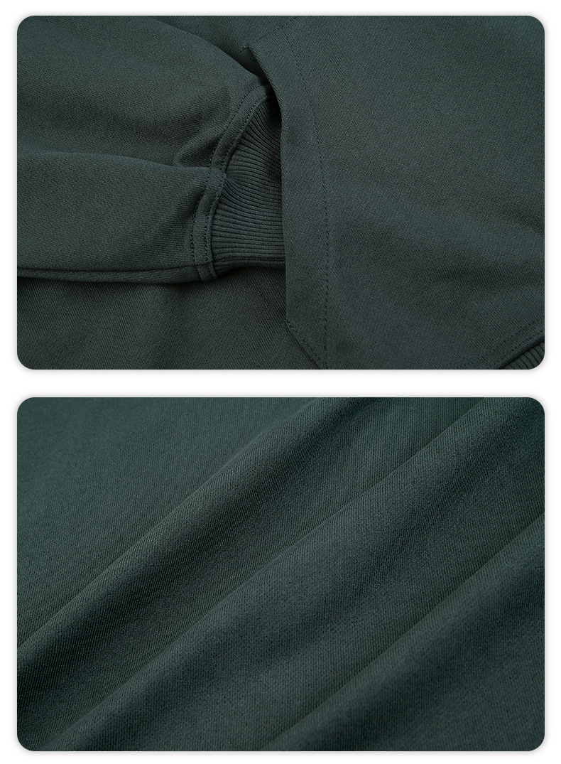 Herrkläder hoodie tryckt broderi stekt färg tvättvatten att göra gamla_voghion.com