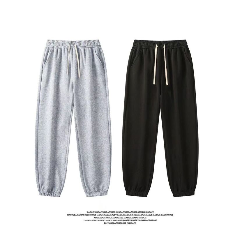 2025 New Spring And Autumn Sports Jogger Men's Summer Thin Casual Nine-point Trendy Pants Unisex_voghion.com