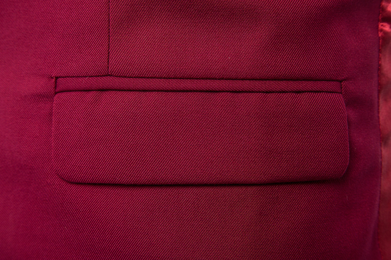 Herrenbekleidung Slim-Weste für Herren, einfarbig, Trauzeugenweste_voghion.com