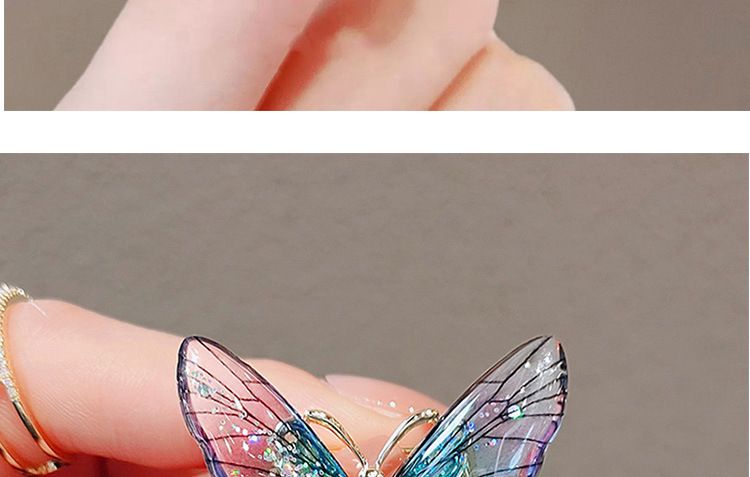 Emerald Butterfly High-End Advanced Sense Pin Exquisite Tassel Dragonfly Metal Brooch Unique Accessory_voghion.com