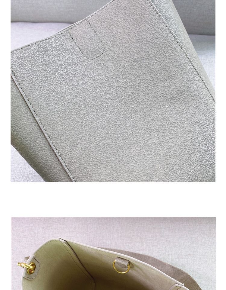 2024 New Star Stesso stile Cinghia larga Cinghia Secchiello Spalla singola Diagonale Incrocio Pelle Donna Semplificato_voghion.com