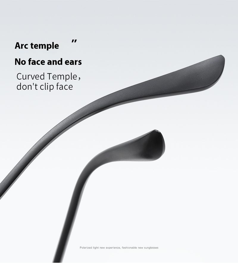 New Irregular Aluminum Magnesium Men's Sunglasses Driving Trend Sunglasses Night Vision Color Changing Anti UV Polarizing Lens_voghion.com