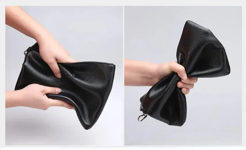 Portafoglio da polso - Borsa a mano da uomo grande in stile business, morbida pelle PU, elegante e raffinata, borsa regalo per il tempo libero_voghion.com