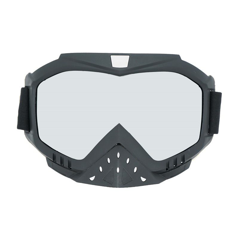 Motorcycle With Nose Guard Ski Off-road Helmet Windproof Downhill Harley Goggles_voghion.com