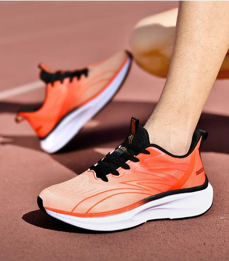 Professional men, shock-absorbing, ultra light, breathable mesh sports summer, casual running shoes for male students_voghion.com