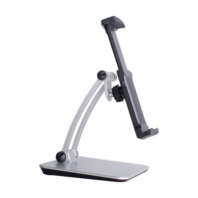 Aluminum Alloy Desktop Foldable Portable Lazy Person Live Streaming Online Course Phone Tablet Holder_voghion.com
